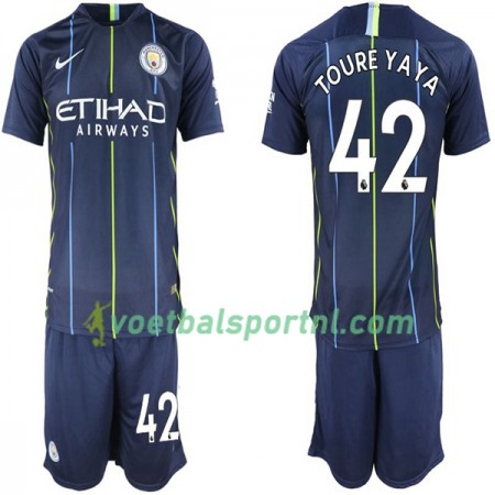 Manchester City Toure Yaya 42 Kind Uit Tenue 2018-19